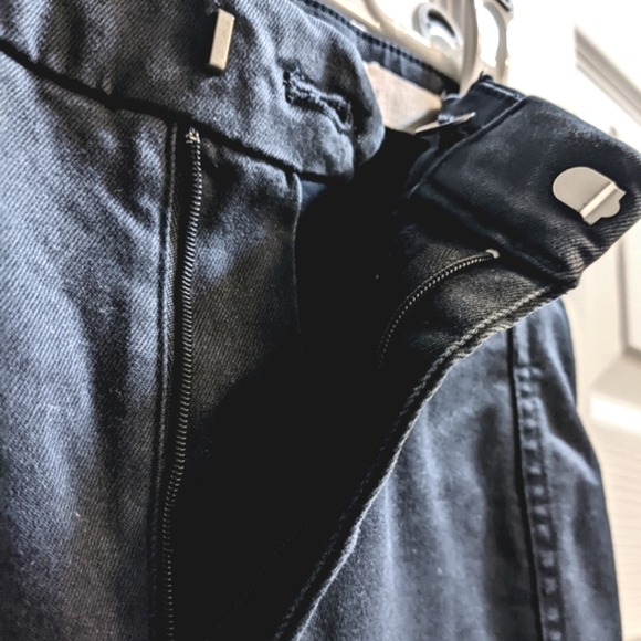 Gap Navy Elegant Stretchy Cotton Blend Career Pants. Zip, Button Closure. 0. HP! - Picture 7 of 11